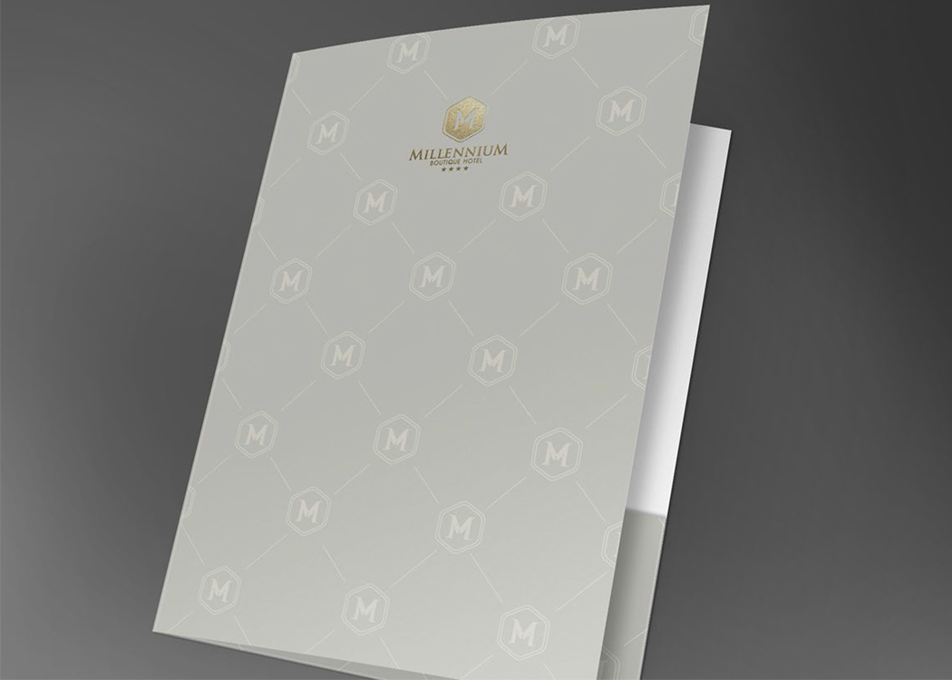 MILLENIUM - Thiết kế nhận diện thương hiệu khách sạn 4 sao Millenium Boutique Hotel